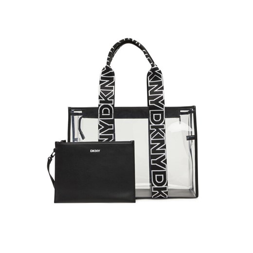 DKNY Torebka R51AYJ22 Przezroczysty ze sklepu MODIVO w kategorii Torebki damskie - zdjęcie 182752427
