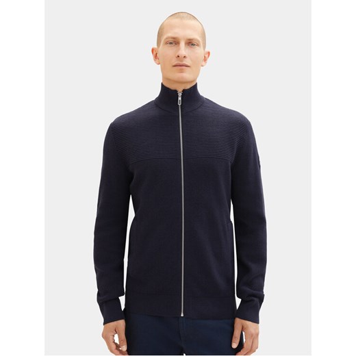 Tom Tailor Sweter 1038317 Granatowy Regular Fit ze sklepu MODIVO w kategorii Swetry męskie - zdjęcie 182752457