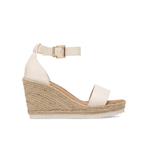 DeeZee Espadryle WS2008-02 Beżowy ze sklepu MODIVO w kategorii Sandały damskie - zdjęcie 182752487
