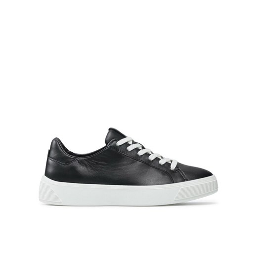 ECCO Sneakersy Street Tray W 29114301001 Czarny ze sklepu MODIVO w kategorii Trampki damskie - zdjęcie 182752569