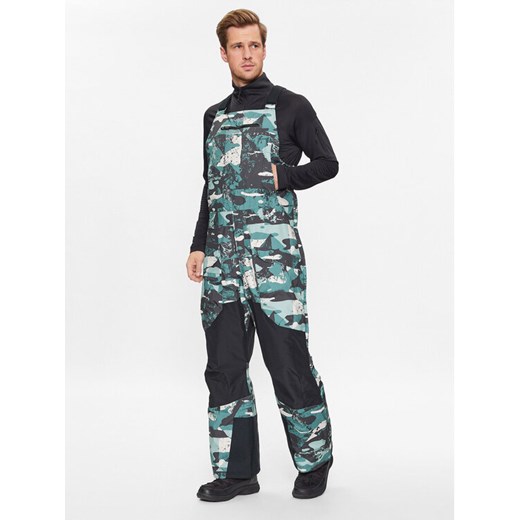 Columbia Spodnie outdoor Highland Summit™ Bib Zielony Regular Fit ze sklepu MODIVO w kategorii Spodnie męskie - zdjęcie 182752576