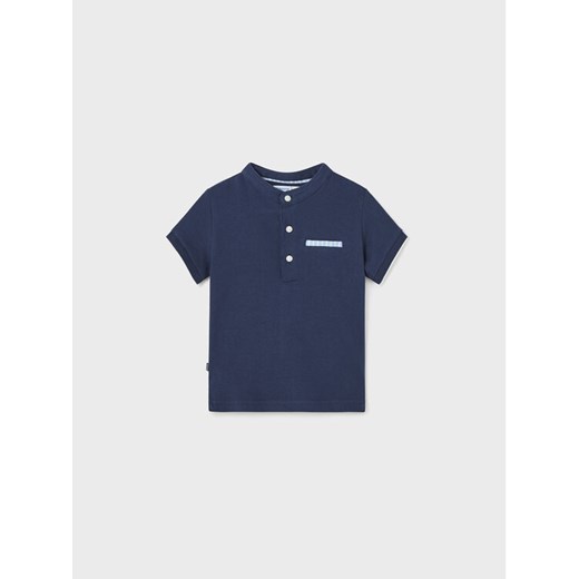 Mayoral Polo 1101 Granatowy Regular Fit ze sklepu MODIVO w kategorii Koszulki niemowlęce - zdjęcie 182752588