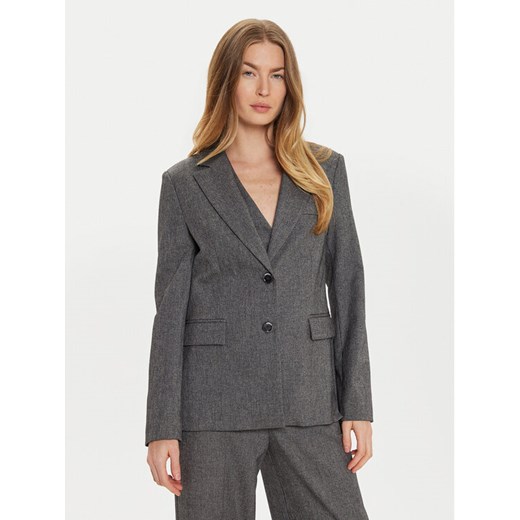 Imperial Marynarka JAO6IEI Szary Regular Fit ze sklepu MODIVO w kategorii Marynarki damskie - zdjęcie 182752596