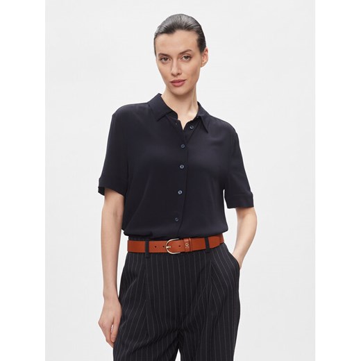 Tommy Hilfiger Koszula WW0WW41831 Granatowy Regular Fit ze sklepu MODIVO w kategorii Koszule damskie - zdjęcie 182752647