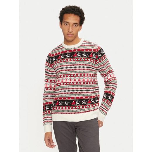 Brave Soul Sweter MK-249SELICK Kolorowy Regular Fit ze sklepu MODIVO w kategorii Swetry męskie - zdjęcie 182752648