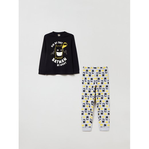 OVS Piżama BATMAN 1907075 Czarny Regular Fit ze sklepu MODIVO w kategorii Piżamy dziecięce - zdjęcie 182752668