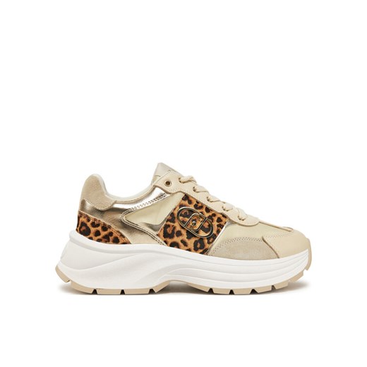 Liu Jo Sneakersy Eva 02 BA5065 PX243 Beżowy ze sklepu MODIVO w kategorii Buty sportowe damskie - zdjęcie 182752696