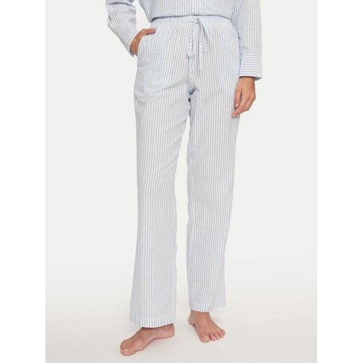 Hunkemöller Spodnie piżamowe 206511 Niebieski Regular Fit ze sklepu MODIVO w kategorii Piżamy damskie - zdjęcie 182752705