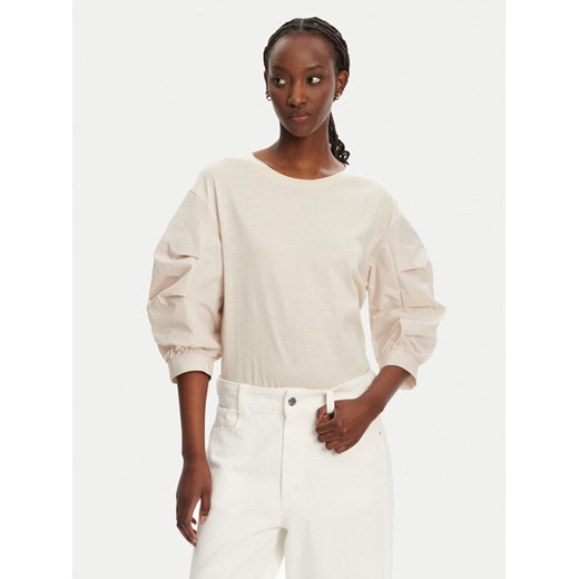 Liu Jo Bluzka WA5359 J4893 Beżowy Regular Fit ze sklepu MODIVO w kategorii Bluzki damskie - zdjęcie 182752888