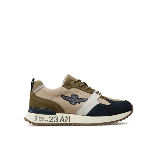 Aeronautica Militare Sneakersy 241SC265CT3298 Khaki ze sklepu MODIVO w kategorii Buty sportowe męskie - zdjęcie 182752925