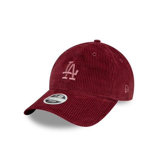 New Era Czapka z daszkiem Los Angeles Dodgers Cord 9Twenty 60595359 Bordowy ze sklepu MODIVO w kategorii Czapki z daszkiem damskie - zdjęcie 182752955