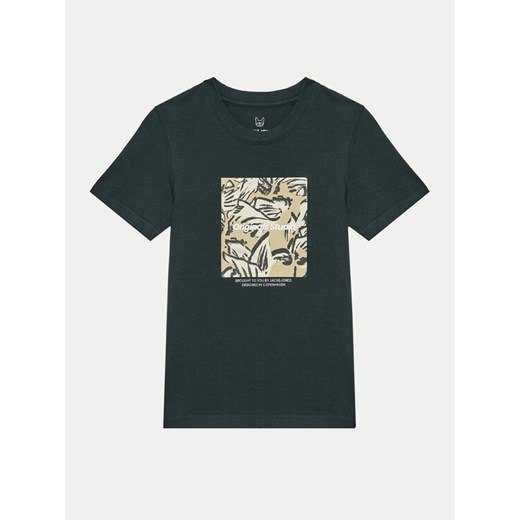 Jack&Jones Junior T-Shirt Vesterbro 12267453 Szary Standard Fit ze sklepu MODIVO w kategorii T-shirty chłopięce - zdjęcie 182752987
