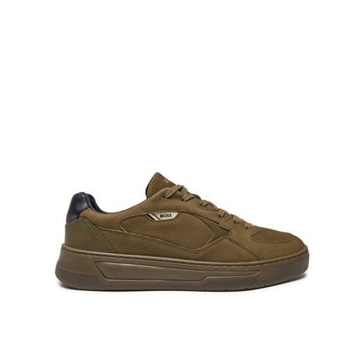 Boss Sneakersy Baltimore 50529516 Zielony ze sklepu MODIVO w kategorii Buty sportowe męskie - zdjęcie 182753105