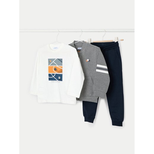 Mayoral Komplet bluza, bluzka i spodnie 4880 Kolorowy Regular Fit ze sklepu MODIVO w kategorii Komplety chłopięce - zdjęcie 182753119