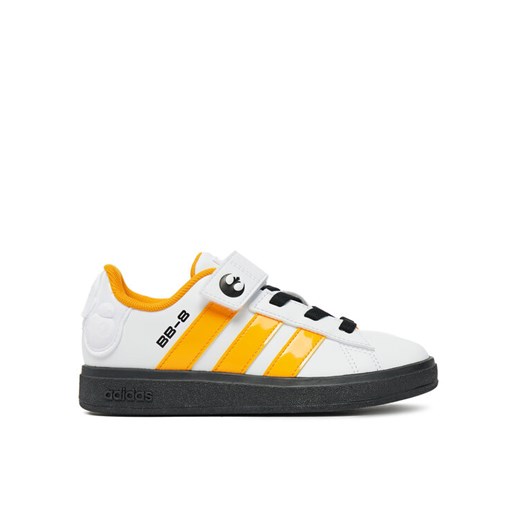 adidas Sneakersy Star Wars Grand Court 2.0 IH1137 Biały ze sklepu MODIVO w kategorii Buty sportowe dziecięce - zdjęcie 182753135