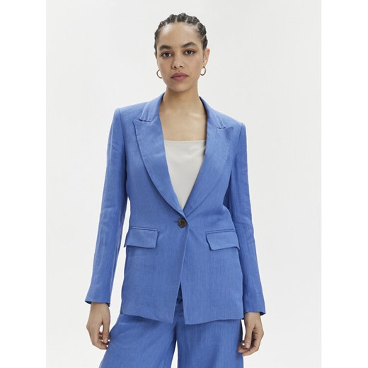 Marella Marynarka Afro 2413041094 Niebieski Regular Fit ze sklepu MODIVO w kategorii Marynarki damskie - zdjęcie 182753146