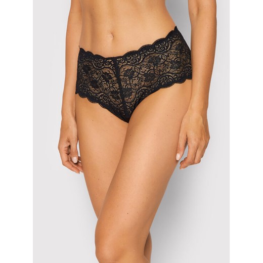 Triumph Figi klasyczne z wysokim stanem Amourette 300 Maxi X 10166772 Czarny ze sklepu MODIVO w kategorii Majtki damskie - zdjęcie 182753187