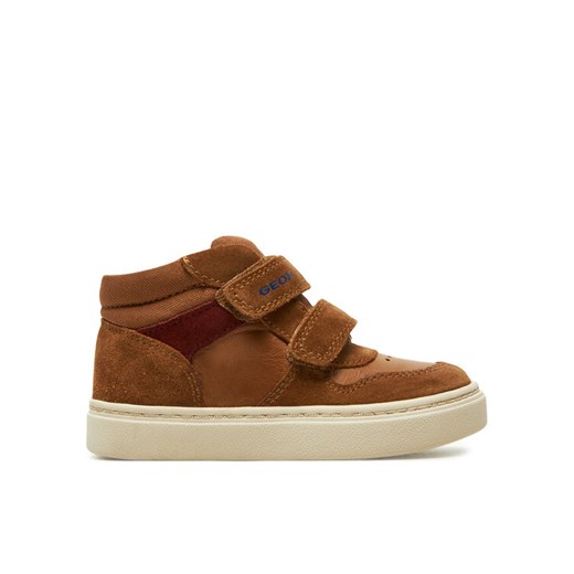 Geox Sneakersy B Nashik Boy B465NA 022CL C6078 S Brązowy ze sklepu MODIVO w kategorii Buty sportowe dziecięce - zdjęcie 182753225