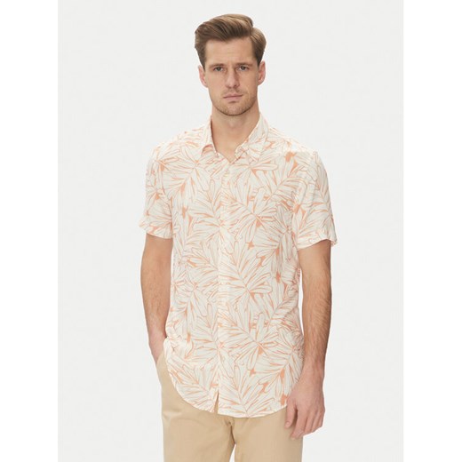 Guess Koszula M5GH75 WD4Z2 Biały Slim Fit ze sklepu MODIVO w kategorii Koszule męskie - zdjęcie 182753237