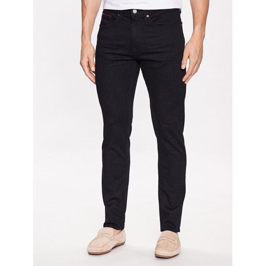 Tommy Jeans Jeansy Austin DM0DM09559 Czarny Slim Fit ze sklepu MODIVO w kategorii Jeansy męskie - zdjęcie 182753308