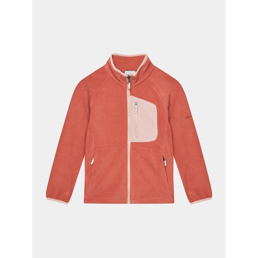 Columbia Polar Fast Trek™ III Fleece Full Zip Pomarańczowy Regular Fit ze sklepu MODIVO w kategorii Bluzy dziewczęce - zdjęcie 182753328