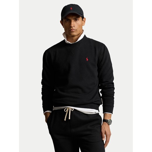 Polo Ralph Lauren Bluza 710766772001 Czarny Regular Fit ze sklepu MODIVO w kategorii Bluzy męskie - zdjęcie 182753345