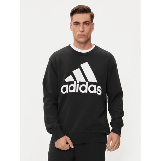 adidas Bluza Essentials French Terry Big Logo Sweatshirt IC9324 Czarny Regular S MODIVO