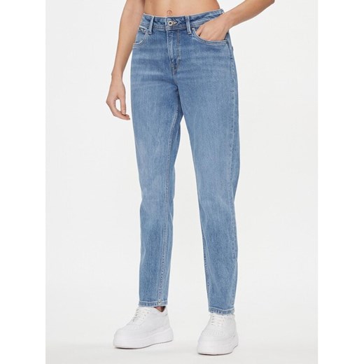 Pepe Jeans Jeansy PL204591 Niebieski Tapered Fit ze sklepu MODIVO w kategorii Jeansy damskie - zdjęcie 182753539
