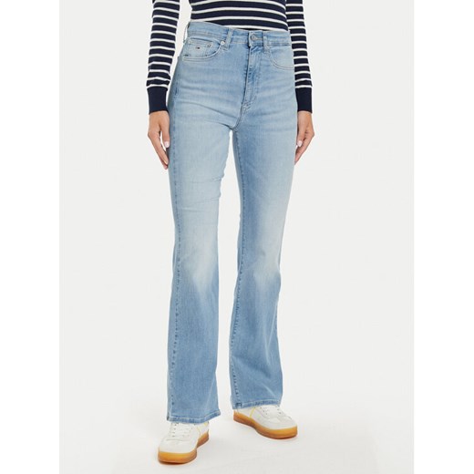 Tommy Jeans Jeansy Sylvia DW0DW19598 Niebieski Flare Fit ze sklepu MODIVO w kategorii Jeansy damskie - zdjęcie 182753605