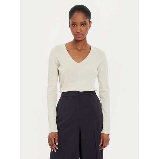 United Colors Of Benetton Bluzka 3GA2E4245 Beżowy Regular Fit ze sklepu MODIVO w kategorii Bluzki damskie - zdjęcie 182753647