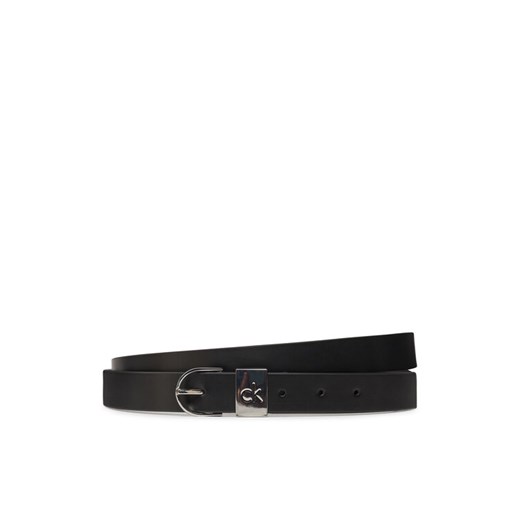 Calvin Klein Pasek Damski Ck Loop Rnd Buckle 2.5_Smooth K60K612936 Czarny ze sklepu MODIVO w kategorii Paski damskie - zdjęcie 182753725