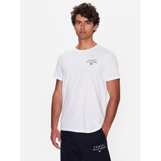 Tommy Hilfiger T-Shirt UM0UM02916 Biały Regular Fit ze sklepu MODIVO w kategorii T-shirty męskie - zdjęcie 182753728