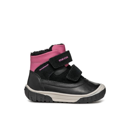 Geox Kozaki B Omar Girl Wpf B462LC 022FU C0922 S Czarny ze sklepu MODIVO w kategorii Buty zimowe dziecięce - zdjęcie 182753747