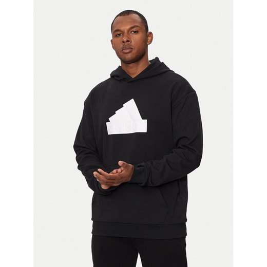 adidas Bluza Future Icons Badge of Sport IR9181 Czarny Regular Fit ze sklepu MODIVO w kategorii Bluzy męskie - zdjęcie 182753818
