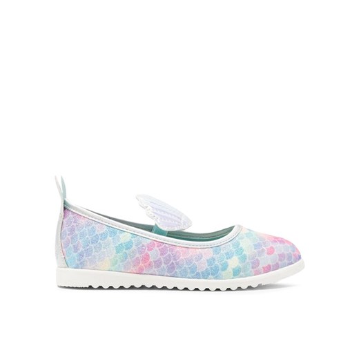 DISNEY PRINCESS Półbuty CM220714-17DPRN Koralowy ze sklepu MODIVO w kategorii Balerinki dziecięce - zdjęcie 182753918