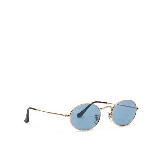 Ray-Ban Okulary przeciwsłoneczne 0RB3547 001/56 Niebieski ze sklepu MODIVO w kategorii Okulary przeciwsłoneczne damskie - zdjęcie 182753977