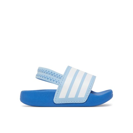 adidas Sandały adilette Estrap JR5327 Błękitny ze sklepu MODIVO w kategorii Sandały dziecięce - zdjęcie 182753988