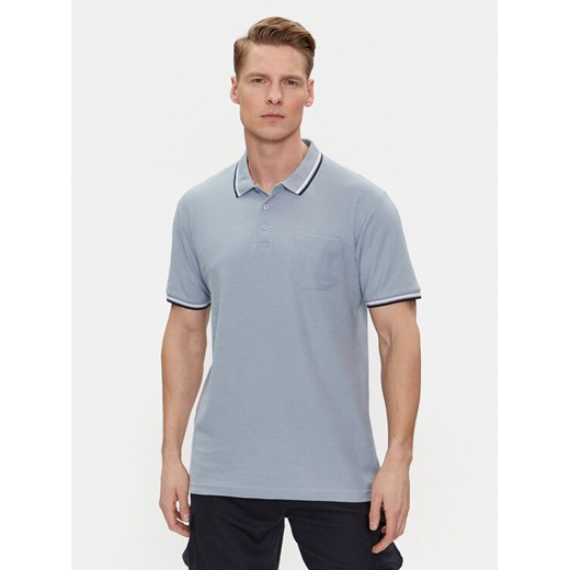 Brave Soul Polo MPS-149COSMO Niebieski Straight Fit S MODIVO