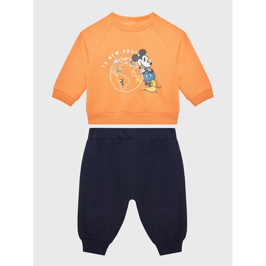 OVS Komplet t-shirt i spodnie 1756978 Pomarańczowy Regular Fit ze sklepu MODIVO w kategorii Dresy dla niemowlaka - zdjęcie 182754036