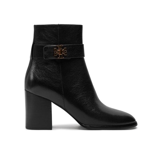 Tory Burch Botki T Lock 158808 Czarny ze sklepu MODIVO w kategorii Botki - zdjęcie 182754049