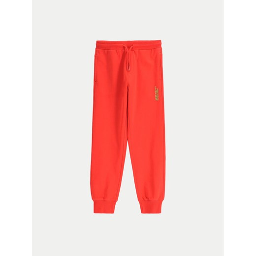 Coccodrillo Spodnie dresowe WC5120101VBA Czerwony Regular Fit ze sklepu MODIVO w kategorii Spodnie dziewczęce - zdjęcie 182754065