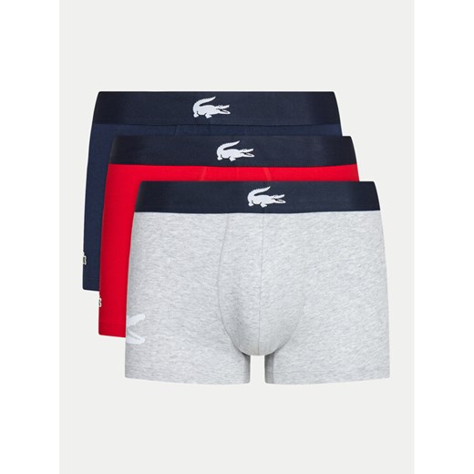 Lacoste Komplet 3 par bokserek 5H1803 Kolorowy ze sklepu MODIVO w kategorii Majtki męskie - zdjęcie 182754089