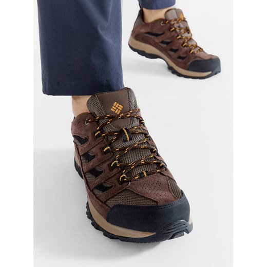 Columbia Trekkingi Crestwood BM5372 Brązowy ze sklepu MODIVO w kategorii Buty trekkingowe męskie - zdjęcie 182754128