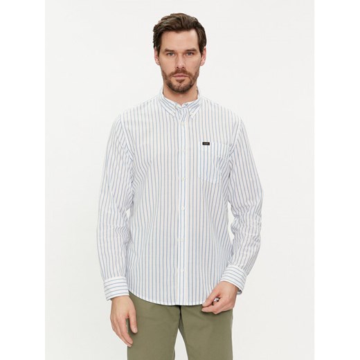 Lee Koszula 112349979 Biały Regular Fit ze sklepu MODIVO w kategorii Koszule męskie - zdjęcie 182754288