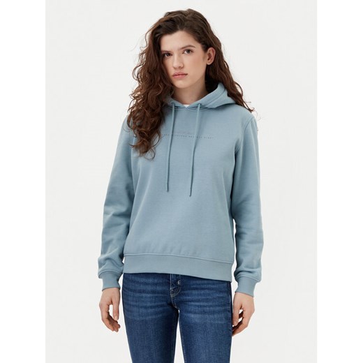Calvin Klein Jeans Bluza Institutional Graphic J20J225494 Niebieski Regular Fit ze sklepu MODIVO w kategorii Bluzy damskie - zdjęcie 182754319