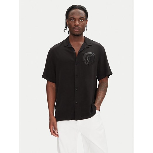 Just Cavalli Koszula 78OALY04 Czarny Regular Fit ze sklepu MODIVO w kategorii Koszule męskie - zdjęcie 182754399