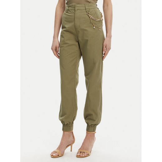 Gaudi Joggery 511BD25027 Zielony Regular Fit ze sklepu MODIVO w kategorii Spodnie damskie - zdjęcie 182754409