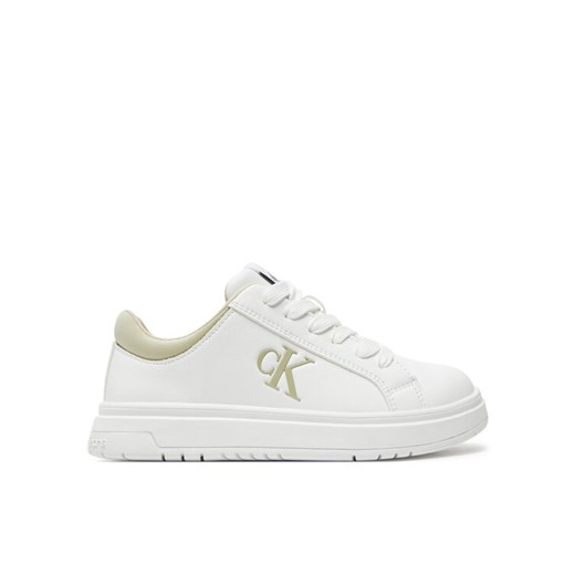 Calvin Klein Jeans Sneakersy Low Cut Lace-Up Sneaker V3X9-81058-1464 M Biały 30 MODIVO