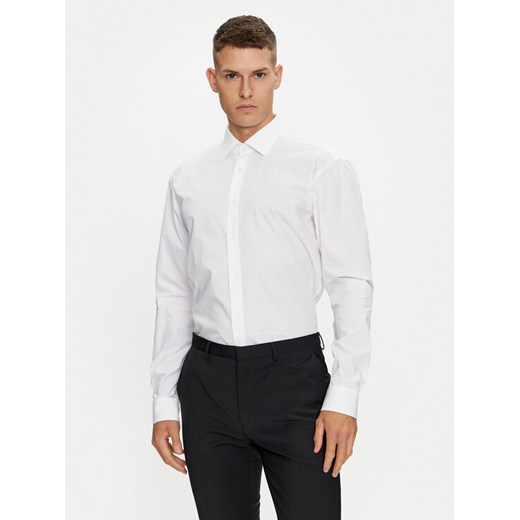 Hugo Koszula Valerio 50519812 Biały Modern Fit ze sklepu MODIVO w kategorii Koszule męskie - zdjęcie 182754487