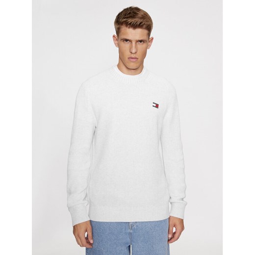 Tommy Jeans Sweter Tonal Xs Badge DM0DM17776 Szary Regular Fit ze sklepu MODIVO w kategorii Swetry męskie - zdjęcie 182754506